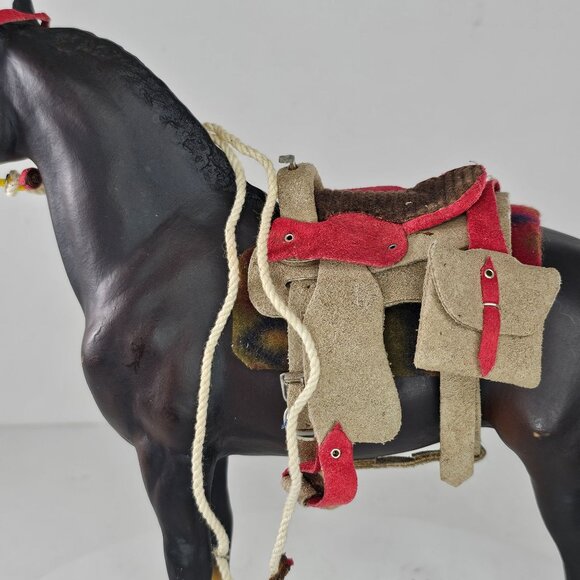 Breyer Western Riding Leather Saddle Set #2452 Traditional Horse Accessories - Picture 9 of 11